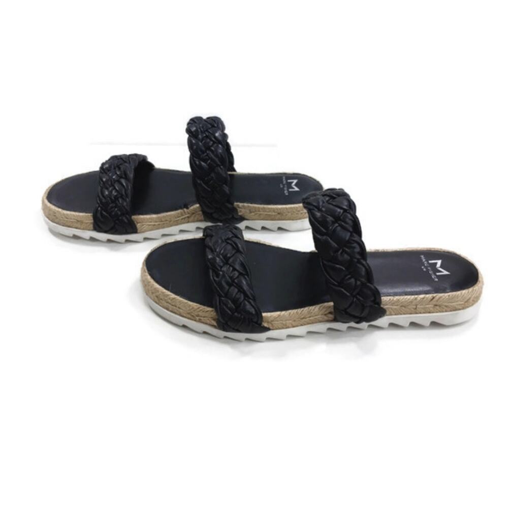 Ss1367 Euc Marc Fisher Jaime Espadrille Sandals 8… - image 5